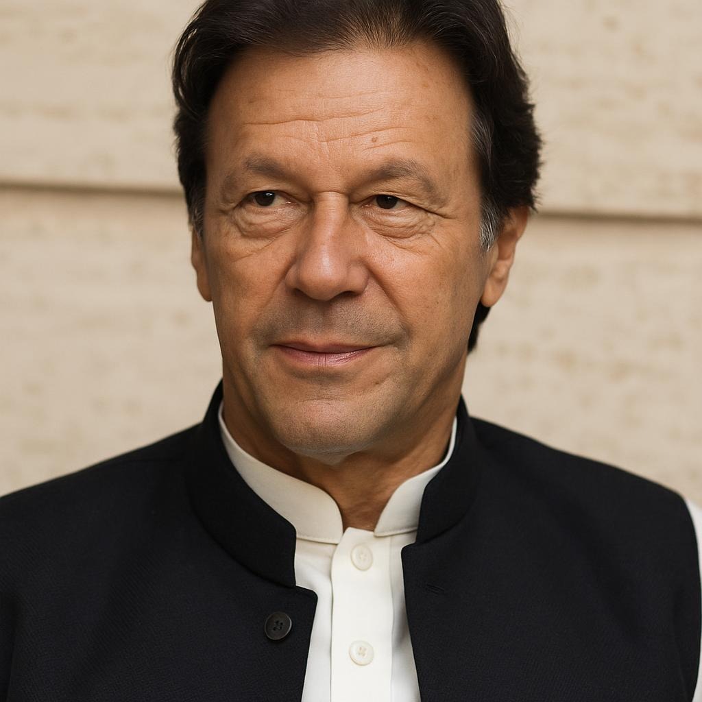 "عمران خان کی AI سے تیار کردہ تصویر، احتجاجی جذبے اور عوامی رہنمائی کی علامت"