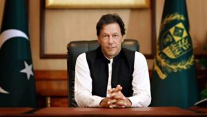 "وزیراعظم عمران خان اقوام متحدہ کی جنرل اسمبلی میں خطاب کرتے ہوئے، 2019"
